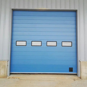 <span class=keywords><strong>Porte</strong></span> <span class=keywords><strong>sectionnelle</strong></span> automatique industrielle de style <span class=keywords><strong>Hormann</strong></span> avec isolation thermique pour entrepôt - Product Image 2