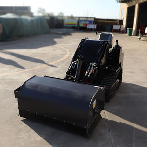 Minicargadora de oruga aprobada por EPA y CE, cargadora hidráulica diésel de oruga de goma, cargadora frontal, bomba de llave fiable incluida - Product Image 3