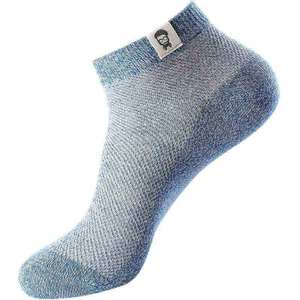 Ankle Socks Polyester Cotton Blend Breathable Solid Color Cartoon Avatars For Men And Women Casual Daily Use Spring Summer - Product Image 2