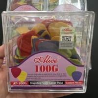 Púas de Nailon Multicolor Duraderas, Mate, Sin Recubrimiento, para Guitarra Eléctrica y Otros Instrumentos de Cuerda, 100 Piezas