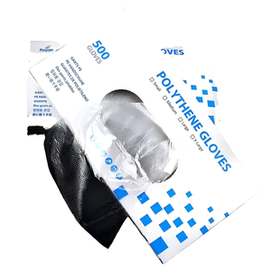 Guantes Desechables de PE de Grado Alimenticio, 100/500 Unidades, Impermeables y Gruesos para Manipulación de Alimentos, Limpieza de Cocina y Restaurantes - Product Image 1