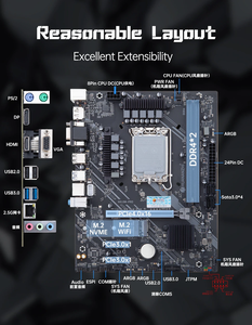 Huananzhi H 610M Pro Gaming Moederbord Lga 1700 Ondersteunt Ddr4 Ram Pc Moederbord - Product Image 5
