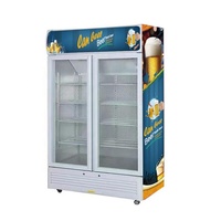 Réfrigérateurs vitrine, congélateurs, réfrigérateurs de présentation commerciaux pour supermarchés, refroidisseurs de boissons