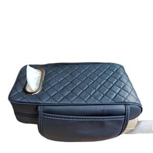 Tapis d'accoudoir central universel multifonction en ABS Intérieur de voiture Intérieur de siège en cuir Poches latérales Papier Modification intérieure - Product Image 1