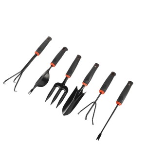 Garden Hand Tool Cultivator 3 Prong Black A3 Carbon Steel Ergonomic Handle For <b>Planting</b> <b>Soil</b> Loosening Garden Balcony Use - Product Image 3