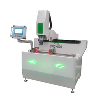 Profilé en aluminium de haute précision CNC 3 axes fraiseuse et perceuse cnc copie-routeur machine pour profilé en aluminium