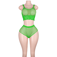 Tenue de danse exotique en résille transparente, vêtements d'entraînement pour strip-teaseuses, lingerie sexy, costumes de scène personnalisés pour boîte de nuit