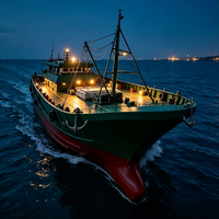 Bateau de pêche au thon et bateau de pêche commercial à la palangre de 30 m en acier avec GPS/AIS à vendre