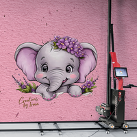 Máquina de Impresión de Paredes Wallpen, Impresora UV 3D para Paredes, Máquina de Impresión de Murales