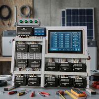 ECBMS 128S 256S Sistema de Gestión de Baterías (BMS) Inteligente de Alto Voltaje 1000V 1000A con Ecualizador Activo para Baterías ESS Contenerizadas de Gran Tamaño