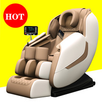 Fauteuil de massage des tissus profonds A19B en cuir, canapé de massage électrique GUOHENG Fujian avec point fixe zéro gravité