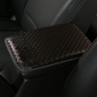 Coussin d'accoudoir universel antidérapant YECAI en cuir de luxe pour voiture, support central pour le coude