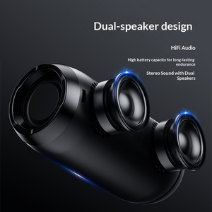 J007FM 5.0 6W Çift Hoparlörlü Subwoofer, Dahili Mikrofonlu, Pil Güçlü, Dış Mekan, Ev ve Araç Kullanımı için - Product Image 4