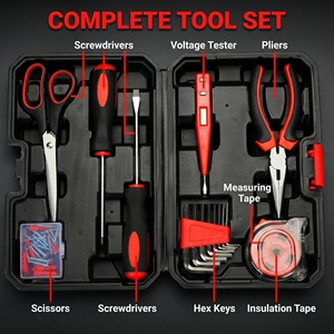 Clés Allen 45 pièces, kit d'outils de réparation général pour l'assemblage de meubles et les travaux de bricolage - Product Image 3