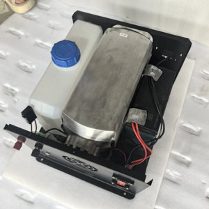 Chauffage diesel de stationnement 12V 24V avec boîtier vert, batterie intégrée, <span class=keywords><strong>chargeur</strong></span> et télécommande pour <span class=keywords><strong>camping</strong></span>-<span class=keywords><strong>car</strong></span> et voyage – Vente en gros - Product Image 6