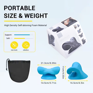 Almohada de masaje relajante para cuello y hombros, cojín suave de poliéster para aliviar el dolor, venta al por mayor - Product Image 3