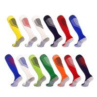 Jeunes enfants hommes taille rose vert jaune Football Scrunch chaussettes sport longues vente en gros Football athlétique chaussettes de Compression