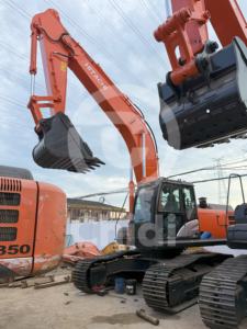 Excavadora Usada Hitachi ZX350H-5G de 34 Toneladas, Tipo Oruga, con Motor y Bomba, Origen Japón, Excelente Estado, Equipo de Construcción - Product Image 2