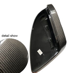 Cubiertas de espejo lateral de fibra de carbono cubierta de espejo retrovisor para <span class=keywords><strong>Audi</strong></span> C8 A6L A7 <span class=keywords><strong>A7L</strong></span> A8L S6 - Product Image 6
