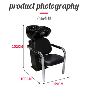 Sillón de Lavado de Cabello Moderno 2026 con Diseño de Spa para Salón de Belleza y Barbería - Product Image 6