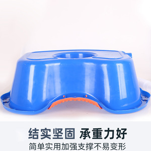 Thickened and heightened shampoo basin for home use, suitable for lying down, elderly, pregnant women, postpartum women, and - Product Image 4