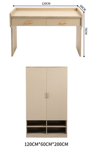 Muebles de madera para el hogar de ancianos, escritorio de estudio, mesa de lectura con cajones - Product Image 5