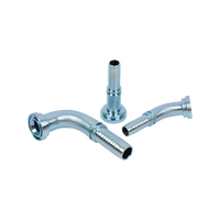87341 Alat Crimp Adaptor Selang Fitting Flens 45 Hidrolik Baja Karbon Baru