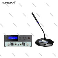 Microphone sans fil professionnel SLXD4 IR UHF, portable/lavalier/conference, avec écran en treillis pour concert/scène/spectacle