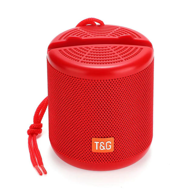 TG356 dock BT mini speaker portable Belt lanyard mobile support phone bracket Family Parties TWS Music boombox Multi-Color