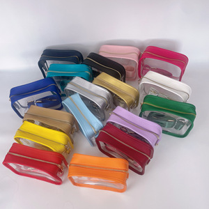 Borsa a <span class=keywords><strong>Tracolla</strong></span> Trasparente, <span class=keywords><strong>Mini</strong></span> Borsa Messenger Personalizzata con Stampa di Lettere, Borsa da Stadio in PVC Trasparente alla Moda - Product Image 5