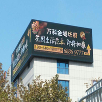 Panneau d'affichage publicitaire LED SMD couleur pleine, étanche, en fer, pour extérieur, modèle Priva P3 P4, OEM PN10