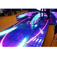 P3.91 Même la piste de danse a mené la plate-forme de scènes d'affichage à LED de haute résolution d'affichage pour la piste de danse extérieure d'événement