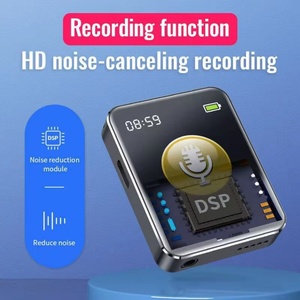 Sans perte MP4 Audio mode mélomanes musique sans fil contrôle vocal multifonction haute capacité lecteur MP3 pour personnes âgées - Product Image 4