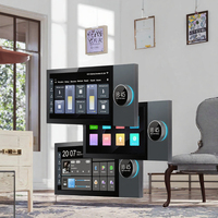 Panel Kontrol Rumah Pintar Tuya 8 Inci 2026, Android 11, 4X30W, 4 Core, Dilengkapi Hub Zigbee untuk Penggunaan di Dinding Ruangan Pintar