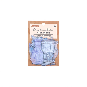 Ensemble d'autocollants vintage – Autocollants décoratifs modernes et esthétiques en papier pour scrapbooking, bullet journals, agendas et voyages - Product Image 1
