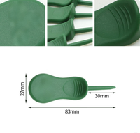 Outil de réparation de divots de golf à une seule pointe en plastique, accessoire de golf personnalisable (logo et couleur), souvenir de golf en gros