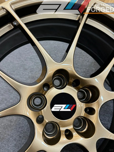 Cerchi Monoblocco <span class=keywords><strong>FS</strong></span> Nuovi Personalizzati per Auto Passeggeri 18 20 22 24 26 5x120 5x114.3 Bronzo Cromato Lucido EZW Nuovi Cerchi in Lega Forgiata - Product Image 2