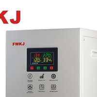 Stabilisateur de tension monophasé 10 KVA à commande entièrement automatique, sortie réglable, écran LCD pour applications de centre de données