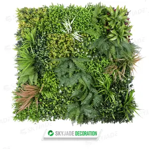 100*100cm מלאכותי דשא קיר SKYJADE SKJ-Nv נוף האידילי שחבור מלאכותי צמחים מקורה חיצוני קישוט
