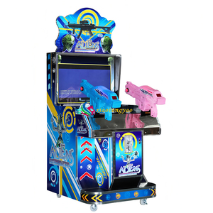 Máquina de Juegos Arcade de Disparos con Pistola Alienígena, Máquina de Juegos Operada con Monedas para Niños - Product Image 2