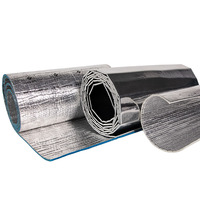 Matériaux isolés par mousse XPE imperméable à l'eau d'épaisseur personnalisée Feuilles et rouleaux d'isolation thermo-réfléchissants flexibles