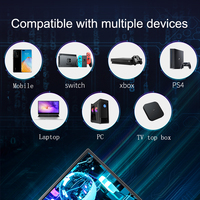 Moniteur Portable de 13.3 pouces, 4K, 60hz, extension d'écran pour téléphone de bureau de jeu, anti-lumière bleue, écran externe IPS
