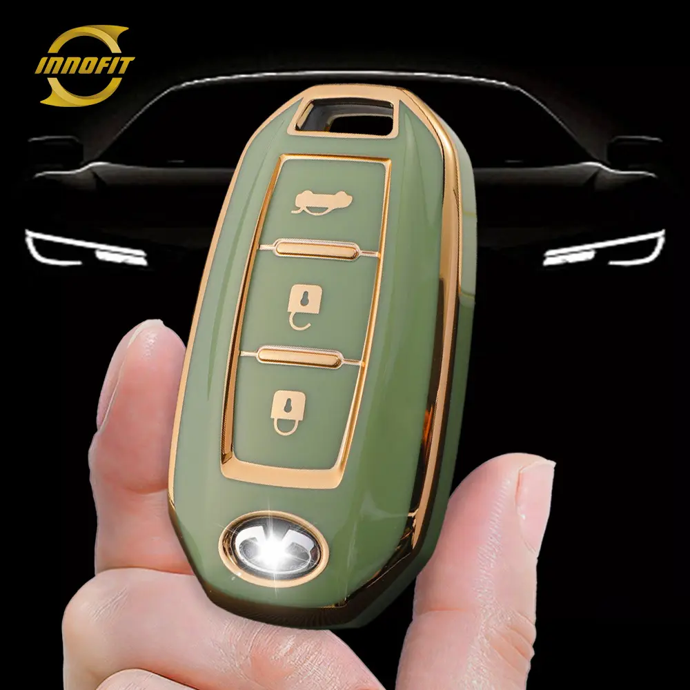Innofit INA1 TPU Hersteller Auto Schlüsselschlüsselbox für Infiniti Serie QX50 60 70 Q50 70L hochwertige Marke Auto-Schlüsselanhänger