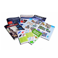 Livraison gratuite livraison rapide qualité impression de brochures personnalisées sur papier couché et offset bas prix avec échantillon gratuit