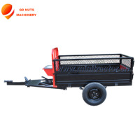 Remorque à benne basculante utilitaire en aluminium 5X8 5X10 6X12 7X14 avec boîte de vitesses de pompe à moteur à roue 2WD; Composants de noyau de roulement