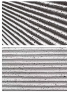 Panel de Piedra Flexible MCM, Diseño 3D Cóncavo y Acanalado, Revestimiento de Pared Delgado y Ligero para Decoración Interior y Exterior - Product Image 2
