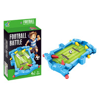 Jeu de société de football de doigt en plastique éducatif pour 2 joueurs - Jeu de bataille de table amusant pour l'intérieur