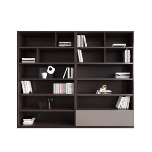 Librería y Estantes <span class=keywords><strong>de</strong></span> Almacenamiento <span class=keywords><strong>de</strong></span> <span class=keywords><strong>Madera</strong></span> Modernos Ultra Minimalistas Italianos para Sala <span class=keywords><strong>de</strong></span> Estar, Dormitorio u Oficina - Muebles <span class=keywords><strong>de</strong></span> Diseño Versátiles - Product Image 5