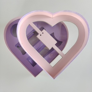 Mỹ phẩm thiết lập bao bì hộp tráng giấy Sponge stamping dập nổi Matt UV Glossy cán nước hoa tóc giả UV lợi thế hiển thị - Product Image 6