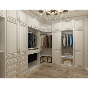 <span class=keywords><strong>Armario</strong></span> de Madera Moderno en Forma de L, Diseños de Armarios Empotrados, <span class=keywords><strong>Armario</strong></span> de <span class=keywords><strong>Esquina</strong></span> Blanco Personalizado para Dormitorio con Espejo - Product Image 4